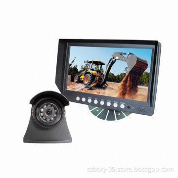 9-inch Vehicle Rear-view System for Trucks/Heavy-duty Equipment, with 15m IR Distance